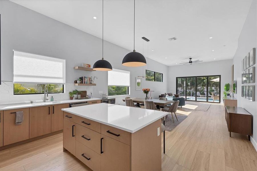 Furnished interior view inside a new home in , Sarasota (Image 10).