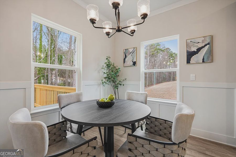 Furnished interior view inside a new home in Canterbury Villas, Carrollton (Image 10).