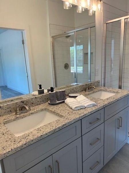 Furnished interior view inside a new home in , Ball Ground (Image 13). Furnished interior view inside a new home in , Ball Ground (Image 13).