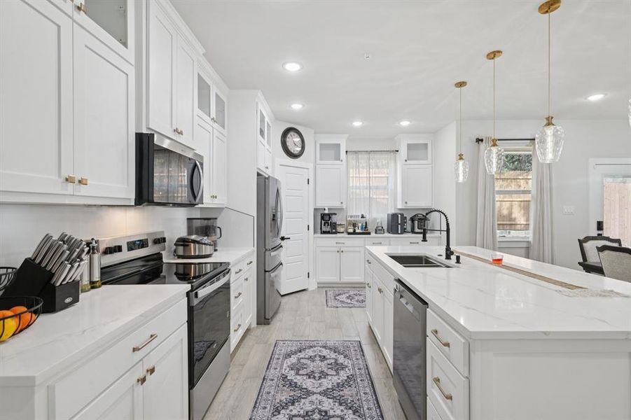 Furnished interior view inside a new home in , Granbury (Image 11).