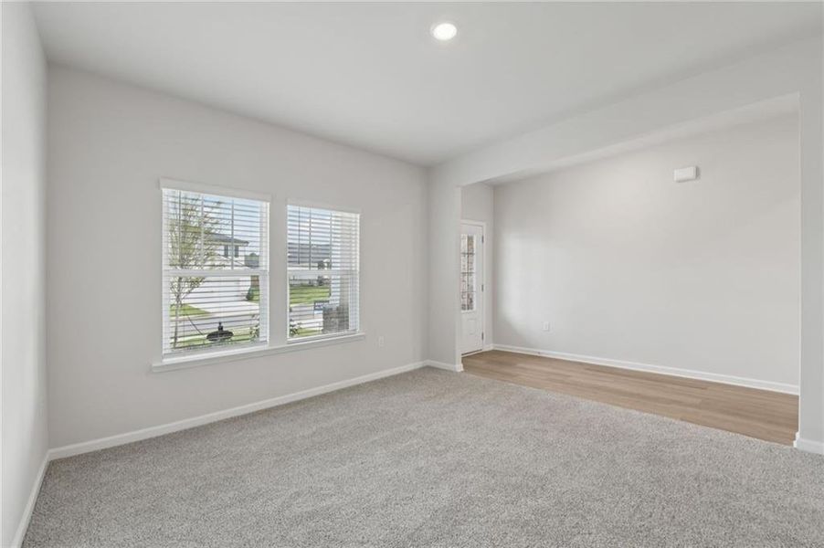 Spacious, unfurnished interior of a new home in Preserve at Mountain Creek, Pendergrass (Image 26).