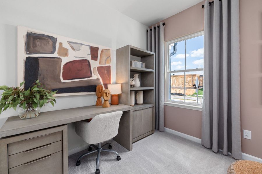 Representative furnished interior of a home built from the Broxton by Pulte Homes in Mailman Post, Knightdale (Image 26).
