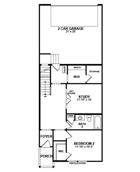 2D floor plan layout of this home in Bayside, Rowlett, TX (Image 21). 2D floor plan layout of this home in Bayside, Rowlett, TX (Image 21).