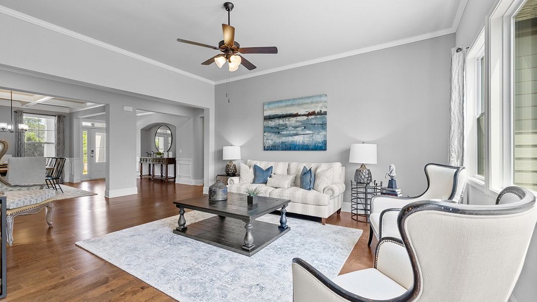 Furnished interior view inside a new home in Genesee, Newnan (Image 34).