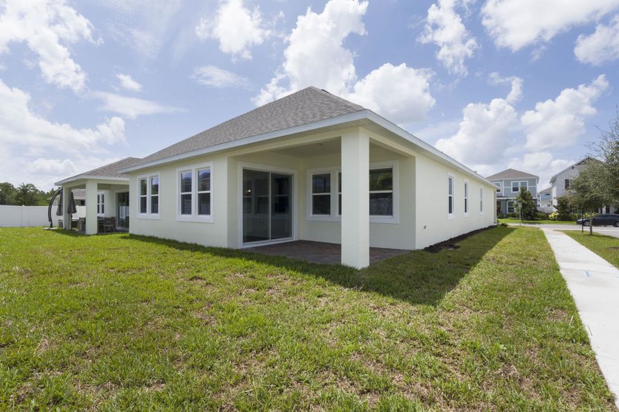 Representative exterior details of a home built from the Hemingway by Rockwell Homes in Northlake at Ovation, Winter Garden (Image 42). Representative exterior details of a home built from the Hemingway by Rockwell Homes in Northlake at Ovation, Winter Garden (Image 42).
