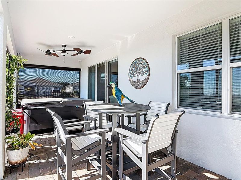 Exterior details and patio area of a home in , Minneola (Image 29).