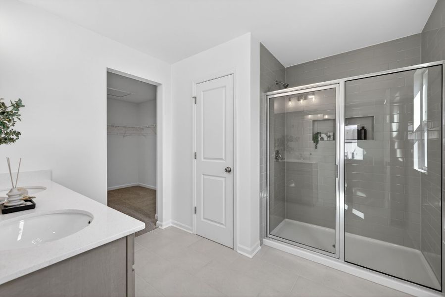 Furnished interior view inside a new home in Nathans Ridge, Lillington (Image 26).