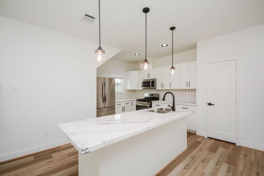 Furnished interior view inside a new home in , Houston (Image 9).