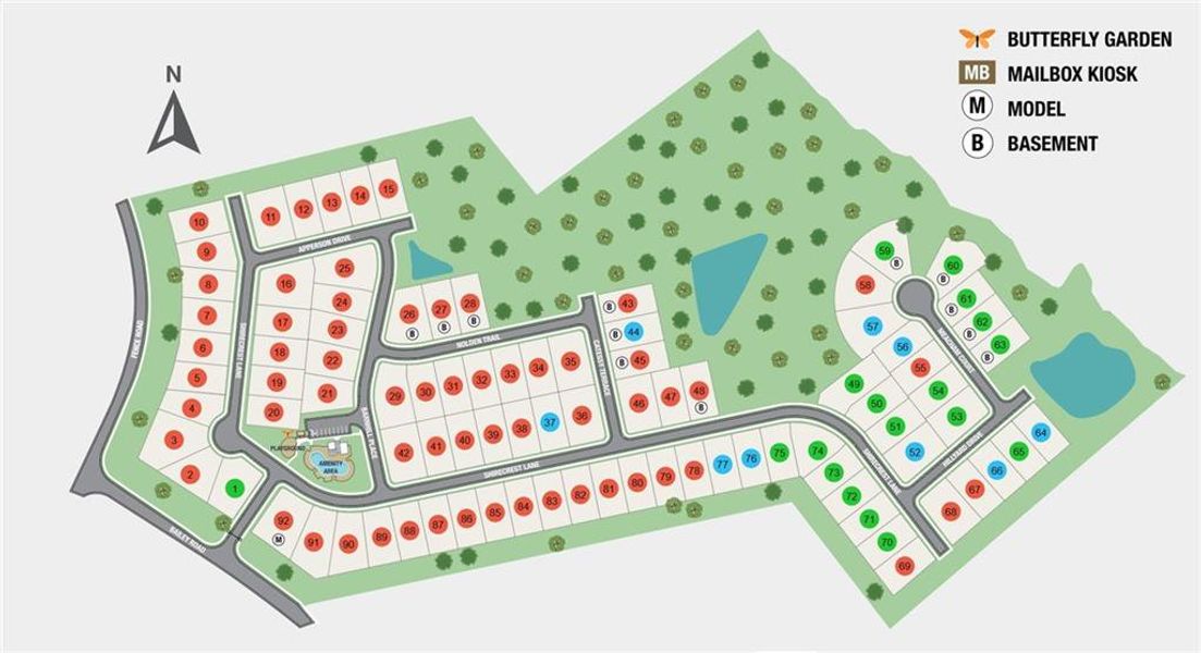 Image 30 of a home in Bennett Farm. Image 30 of a home in Bennett Farm.