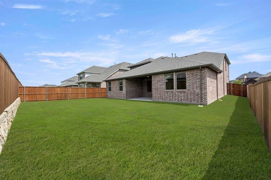 Front exterior of a new home in Gateway Parks, Forney, TX, highlighting curb appeal (Image 2). Front exterior of a new home in Gateway Parks, Forney, TX, highlighting curb appeal (Image 2).