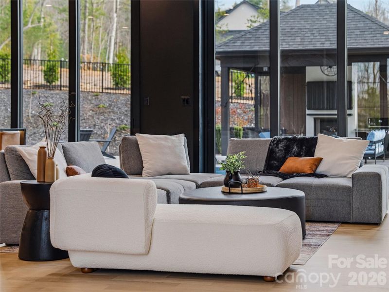 Furnished interior view inside a new home in , Asheville (Image 5).