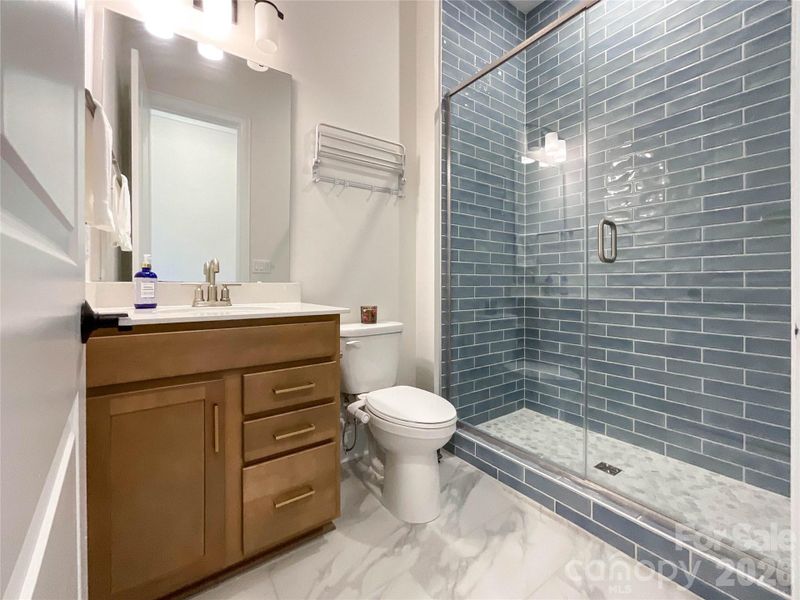 Furnished interior view inside a new home in , Huntersville (Image 38).