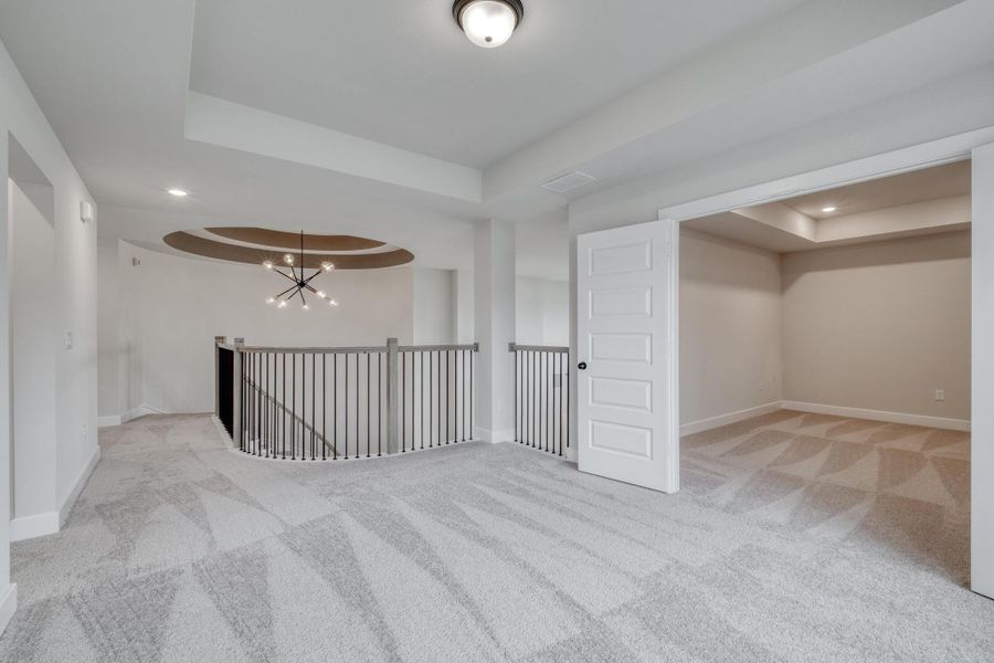 Spacious, unfurnished interior of a new home in The Colony, Bastrop (Image 23).