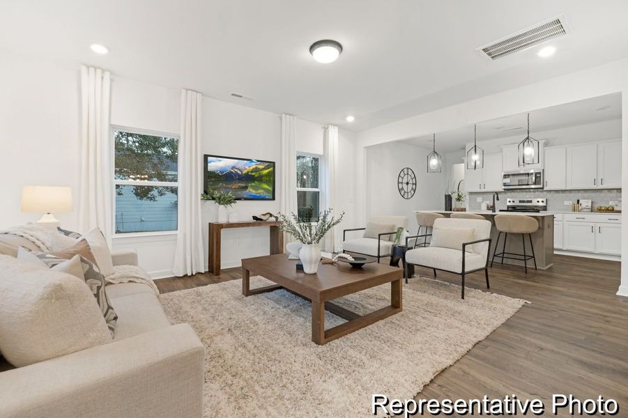 Furnished interior view inside a new home in Shay Crossing, Salisbury (Image 8).