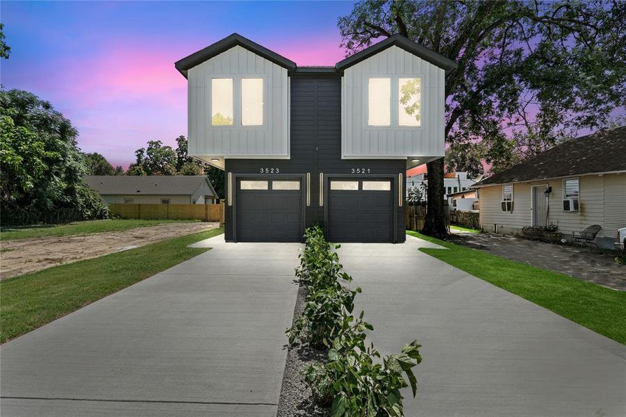 Front exterior of a new home in , Dallas, TX, highlighting curb appeal (Image 19).