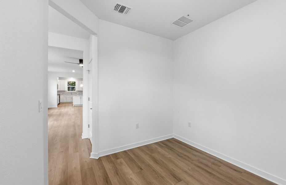 Spacious, unfurnished interior of a new home in Sun City Texas, Georgetown (Image 38). Spacious, unfurnished interior of a new home in Sun City Texas, Georgetown (Image 38).