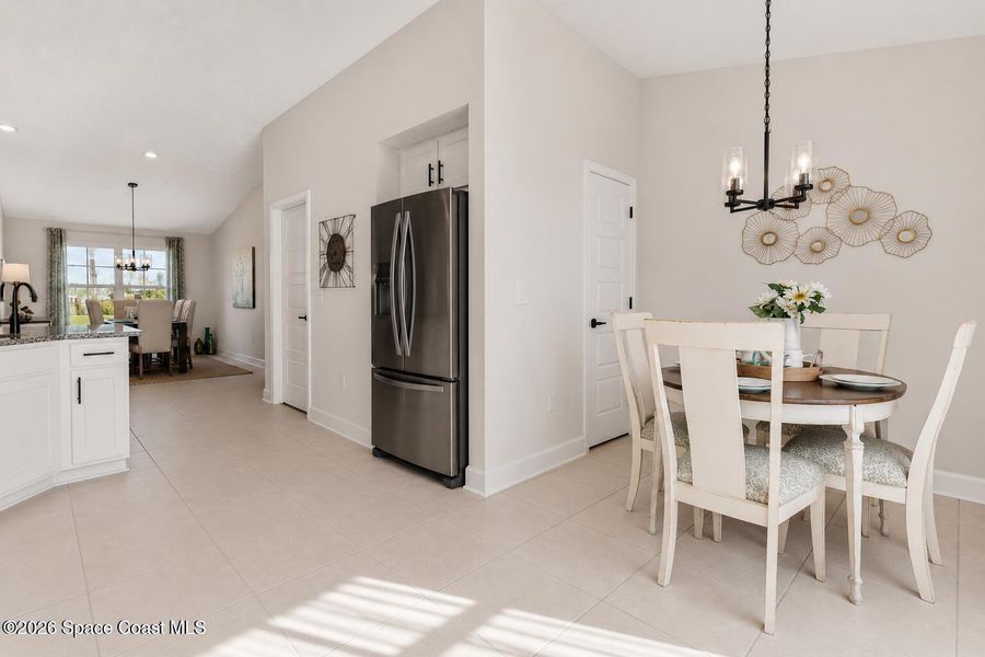Furnished interior view inside a new home in Palm Bay, Palm Bay (Image 7). Furnished interior view inside a new home in Palm Bay, Palm Bay (Image 7).