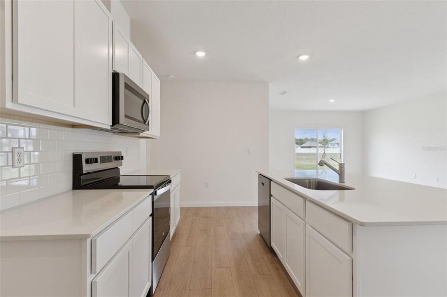 Furnished interior view inside a new home in Campbell Crossing, Port Orange (Image 7).