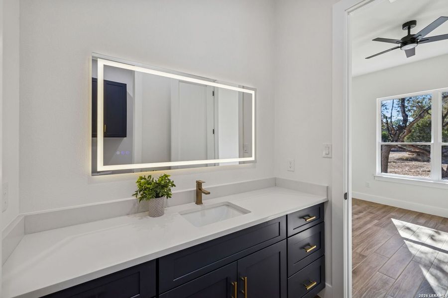 Furnished interior view inside a new home in , Spring Branch (Image 51).