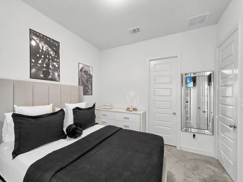 Furnished interior view inside a new home in Artavia, Conroe (Image 5).