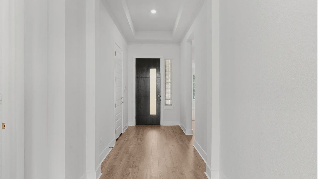 Spacious, unfurnished interior of a new home in Lariat, Liberty Hill (Image 13). Spacious, unfurnished interior of a new home in Lariat, Liberty Hill (Image 13).