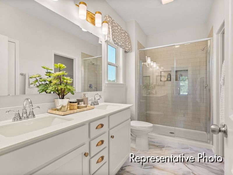 Furnished interior view inside a new home in Autumn Ridge, High Shoals (Image 8).