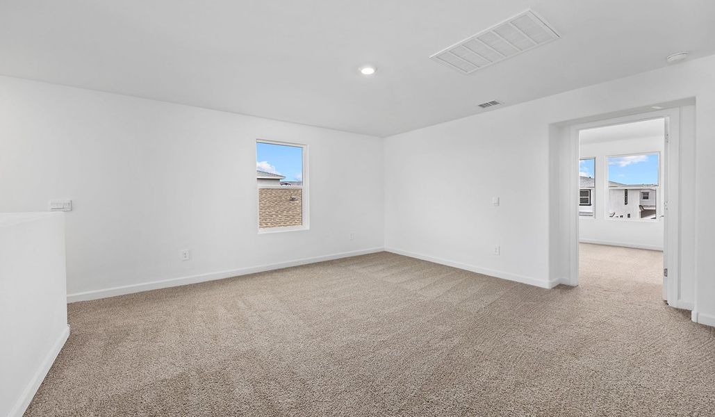 Representative unfurnished interior of a home built from the C30K - Kleindale by D.R. Horton in Hanson Ridge, Vail (Image 25).