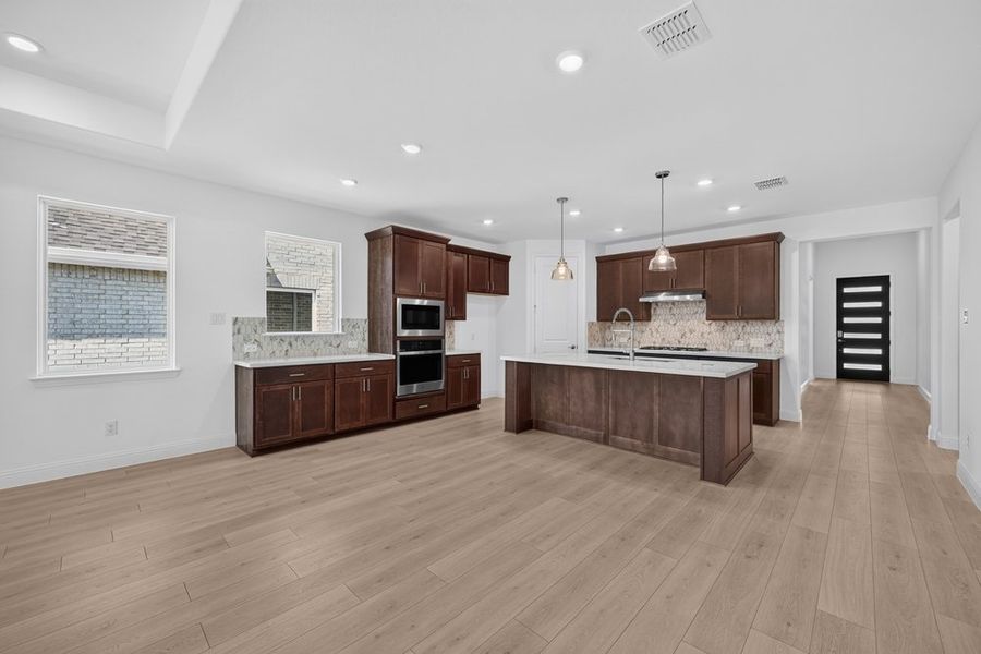 Furnished interior view inside a new home in South Oak, Lakewood Village (Image 10).