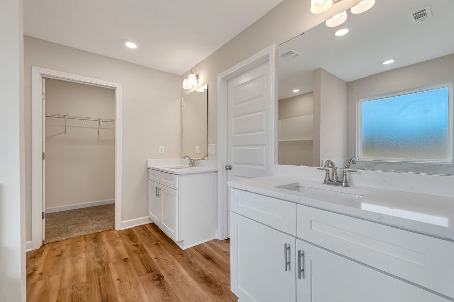 Representative furnished interior of a home built from the Dalton by CJL Homes in Oak Hollow, Crestview (Image 10).