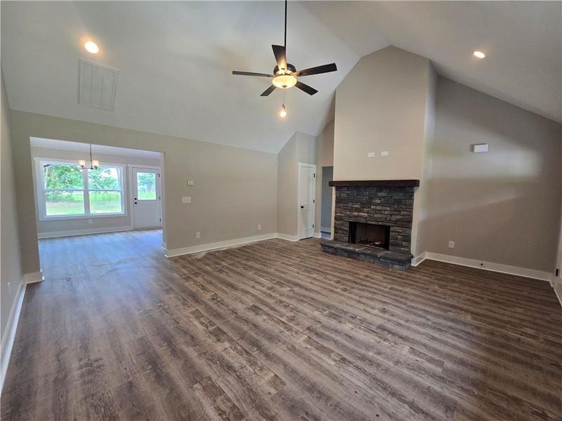 Spacious, unfurnished interior of a new home in , Lavonia (Image 17).