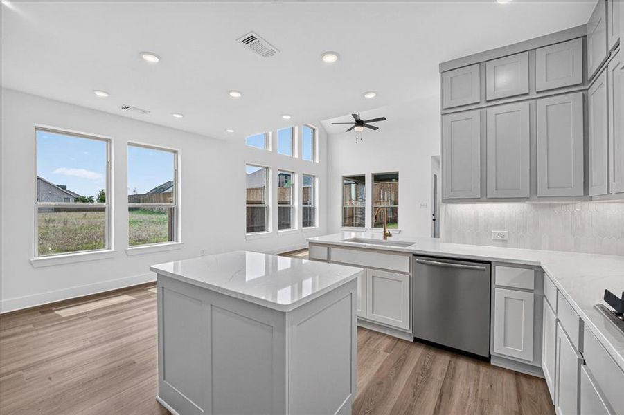 Furnished interior view inside a new home in Heritage Ranch, Sherman (Image 5). Furnished interior view inside a new home in Heritage Ranch, Sherman (Image 5).