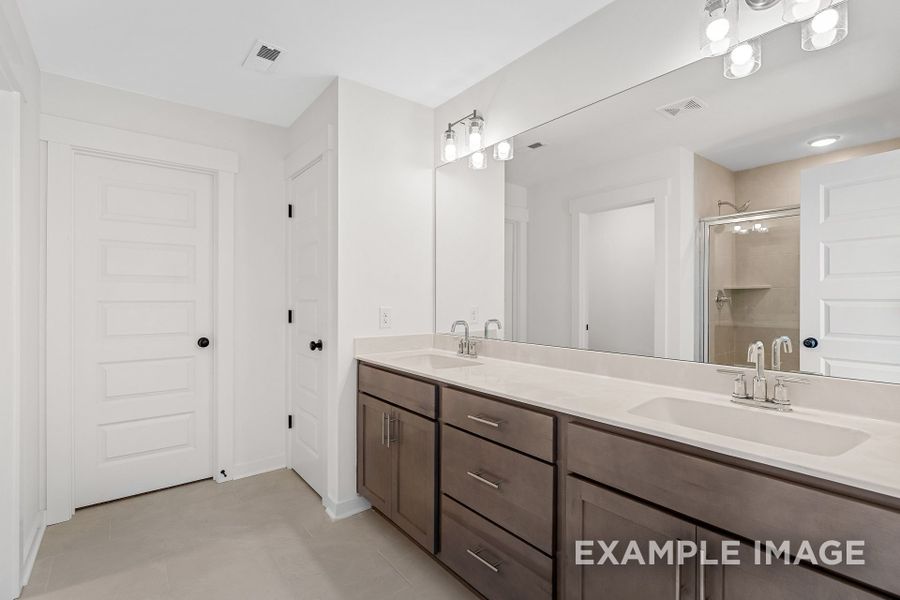 Representative furnished interior of a home built from the The Logan A by Davidson Homes LLC in Calista Farms, White House (Image 10).