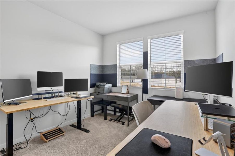 Furnished interior view inside a new home in Parkview Estates, Atlanta (Image 25).