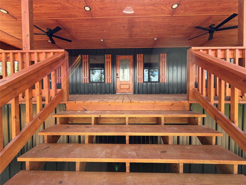 Exterior details and patio area of a home in , Broaddus (Image 19). Exterior details and patio area of a home in , Broaddus (Image 19).