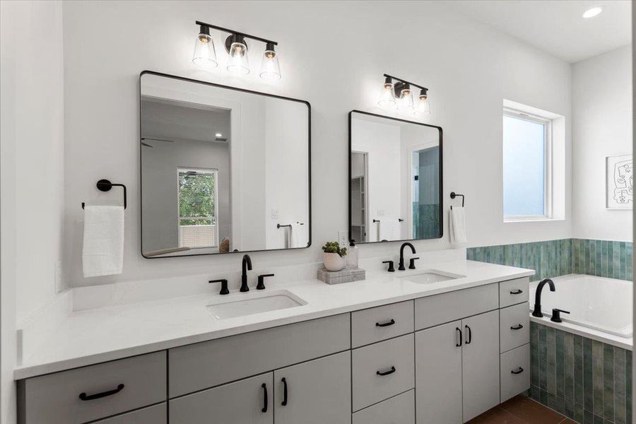 Furnished interior view inside a new home in , Austin (Image 14). Furnished interior view inside a new home in , Austin (Image 14).