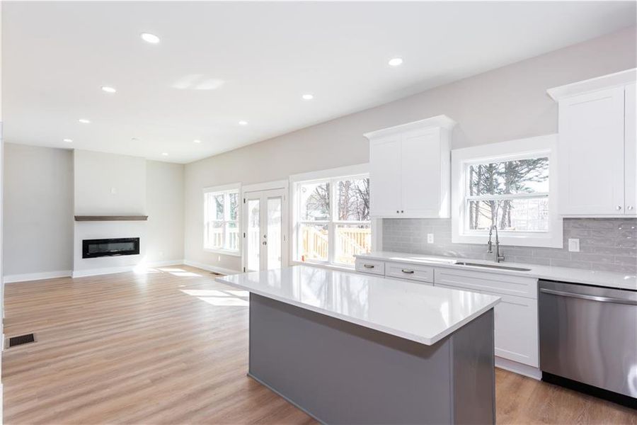 Furnished interior view inside a new home in , East Point (Image 11).