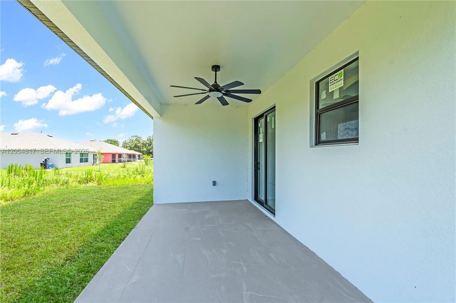 Exterior details and patio area of a home in , Lehigh Acres (Image 3). Exterior details and patio area of a home in , Lehigh Acres (Image 3).