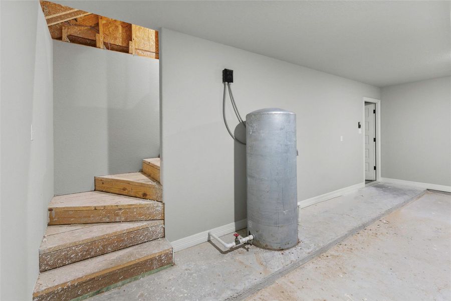 Attic access via Stairs Attic access via Stairs