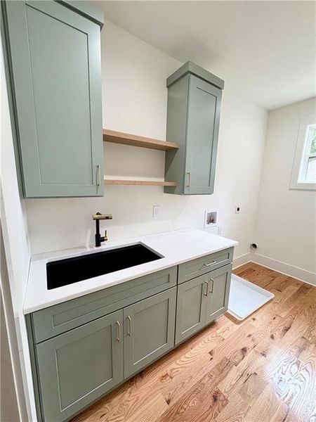 Furnished interior view inside a new home in , Atlanta (Image 11). Furnished interior view inside a new home in , Atlanta (Image 11).