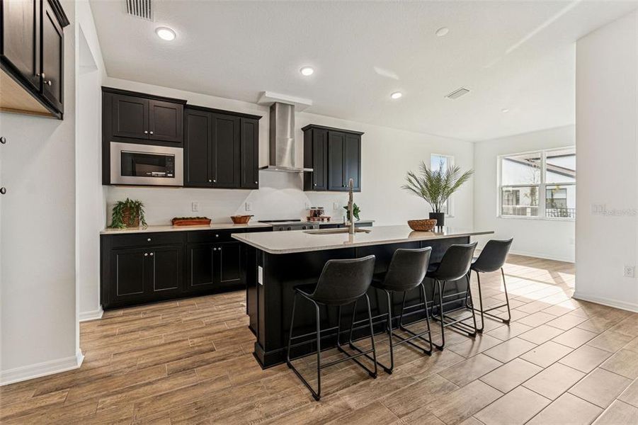 Furnished interior view inside a new home in Isles at Bayview, Parrish (Image 14). Furnished interior view inside a new home in Isles at Bayview, Parrish (Image 14).