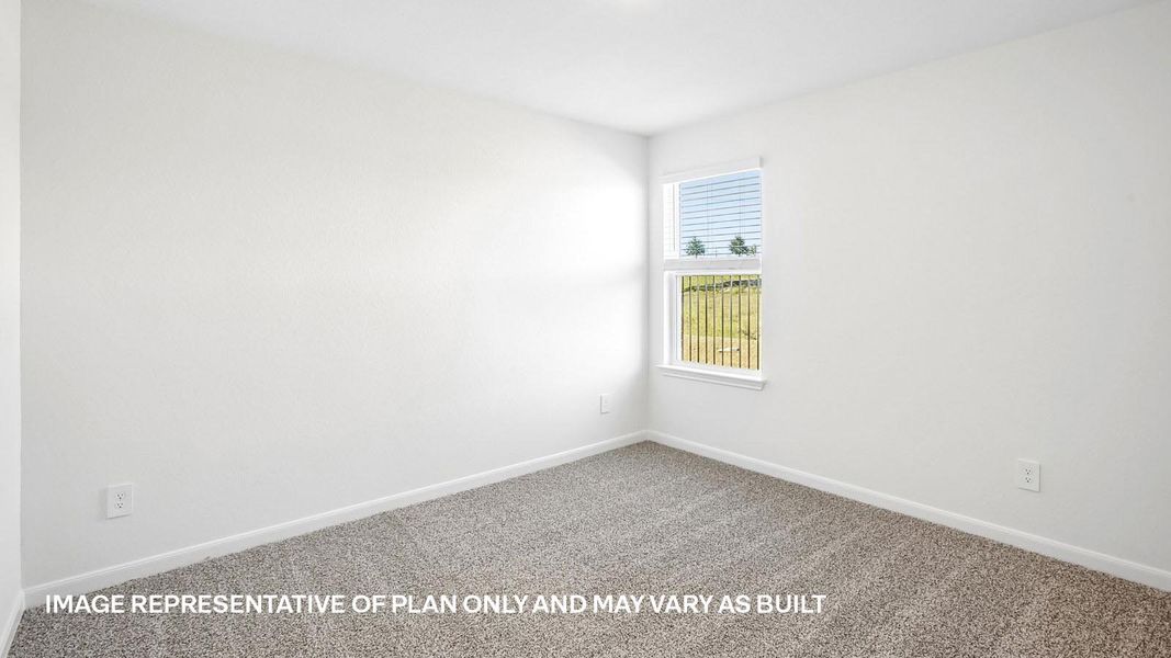 Representative unfurnished interior of a home built from the The Lakeway by D.R. Horton in Revelry, Del Valle (Image 42).