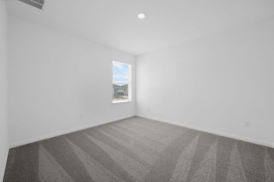 Spacious, unfurnished interior of a new home in Travisso Capri Collection, Leander (Image 16).