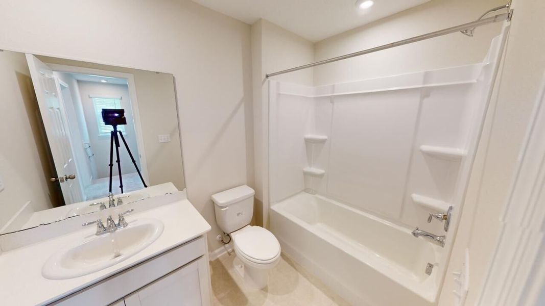 Furnished interior view inside a new home in RiverTown, St. Johns (Image 8).