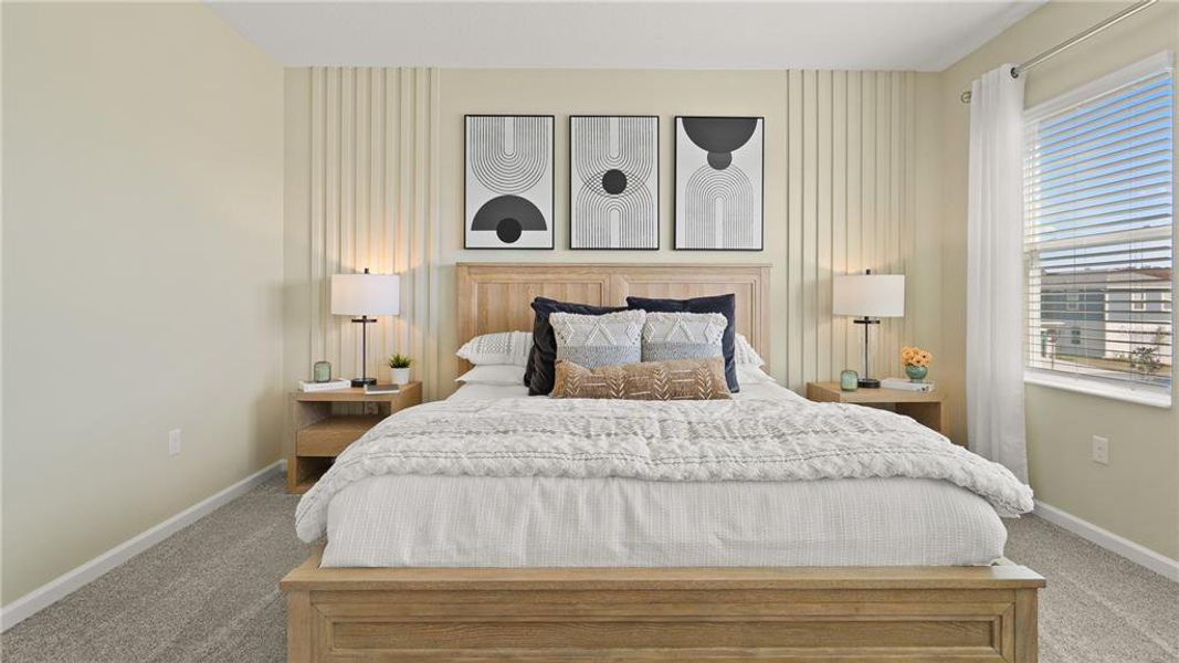 Furnished interior view inside a new home in , Orlando (Image 26).