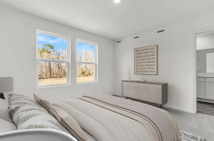 Furnished interior view inside a new home in Pinckney Place, North Charleston (Image 9).