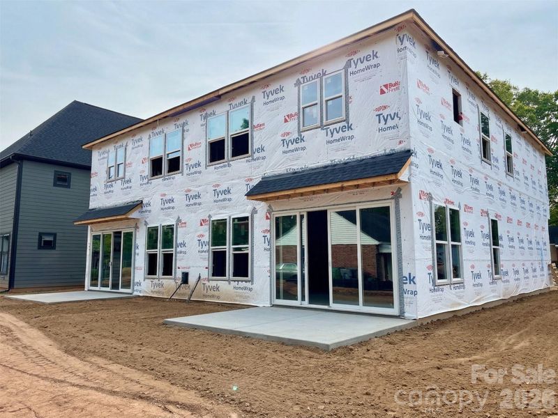 In-progress construction of a new home in , Charlotte, NC (Image 17).