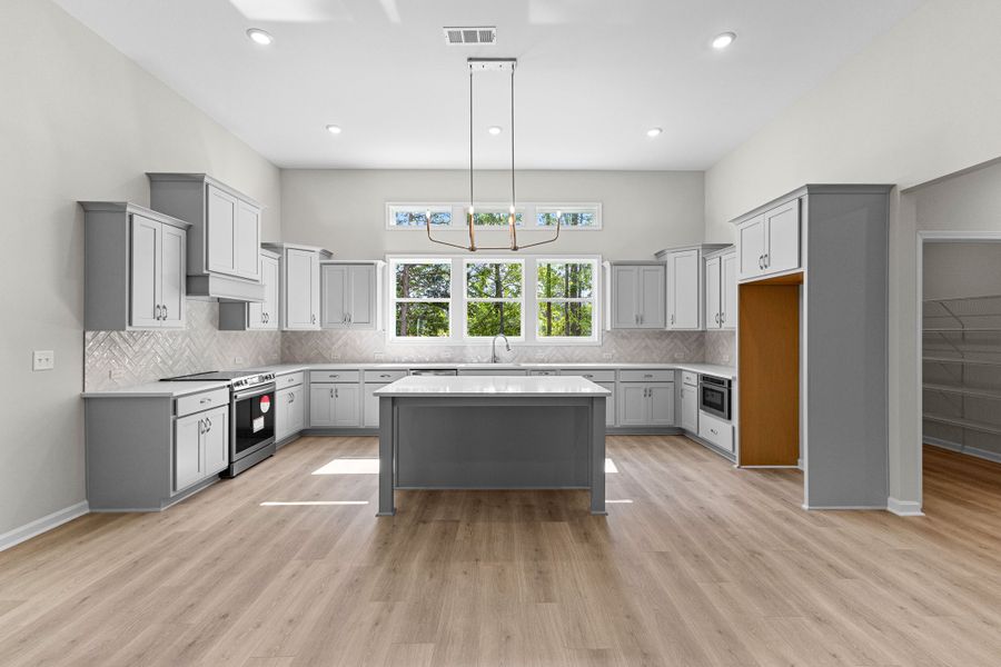 Furnished interior view inside a new home in Golfview, Thomaston (Image 4). Furnished interior view inside a new home in Golfview, Thomaston (Image 4).