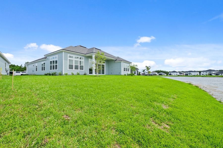 Representative exterior details of a home built from the Aurora by Riverside Homes in Hidden Creek at SilverLeaf Phase 1, St. Augustine (Image 35).