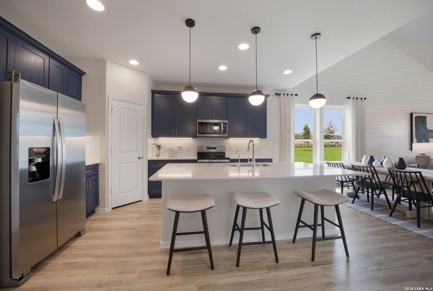 Furnished interior view inside a new home in Horizon Ridge, San Antonio (Image 20).