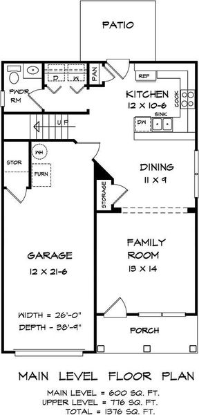2D floor plan layout of this home in , Chester, SC (Image 2). 2D floor plan layout of this home in , Chester, SC (Image 2).